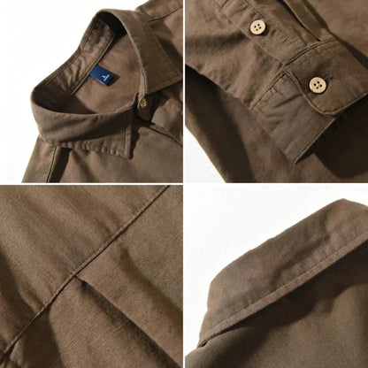 Luca | Tailored Long Sleeve Overshirt