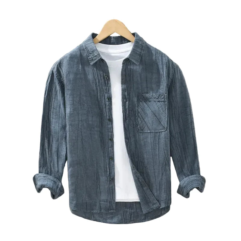 Luca | Tailored Long Sleeve Button-Up Shirt