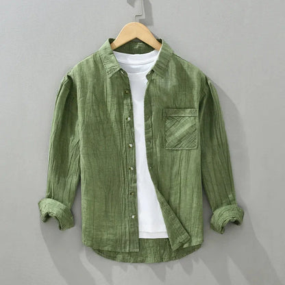 Luca | Tailored Long Sleeve Button-Up Shirt