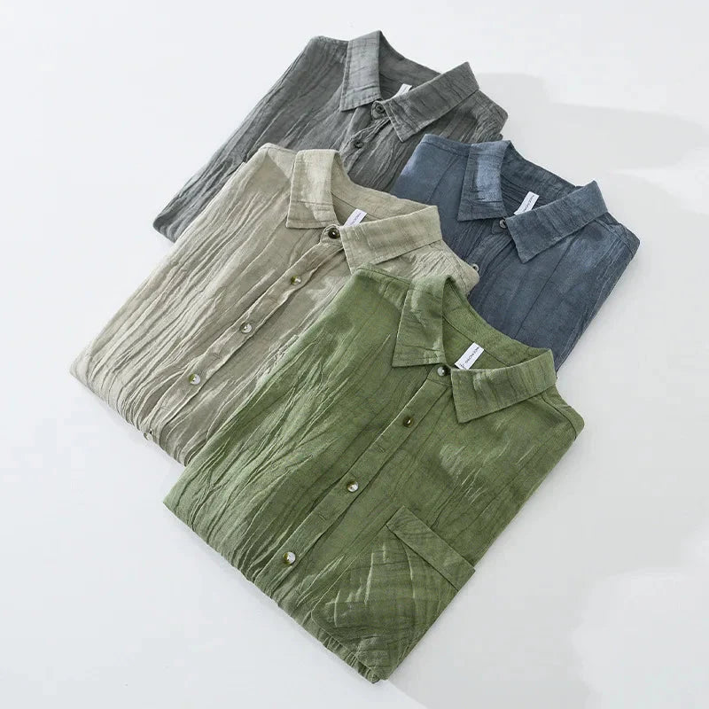 Luca | Tailored Long Sleeve Button-Up Shirt