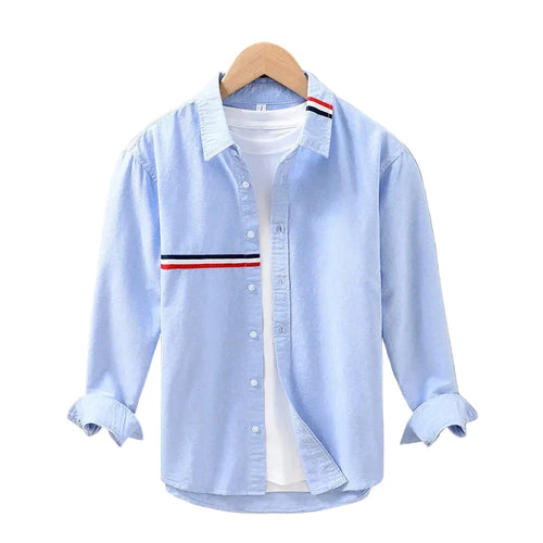 Luca | Tailored Long Sleeve Stripe Shirt