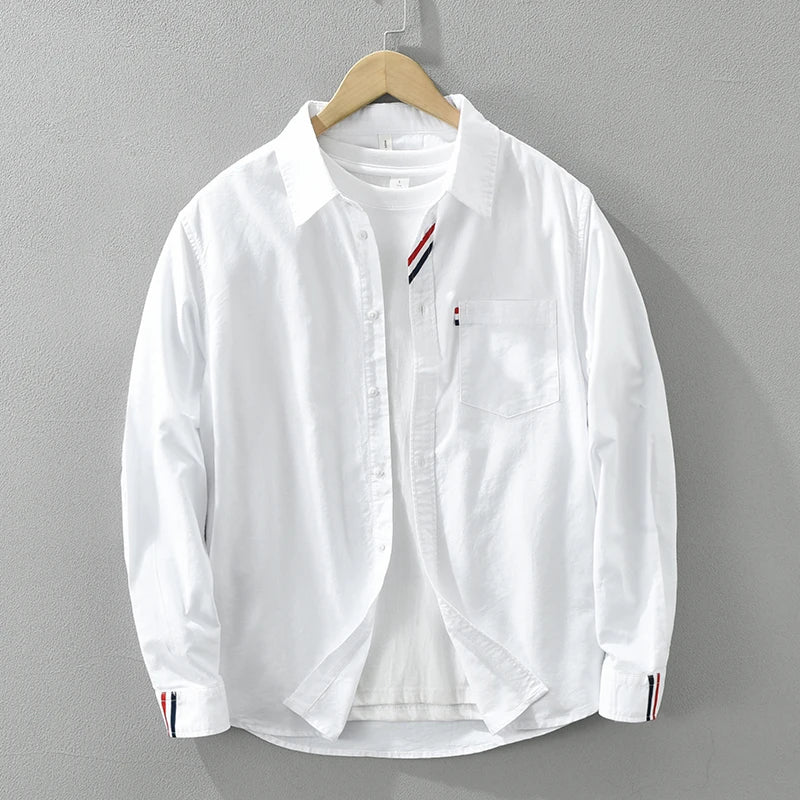 Luca | Tailored Long Sleeve Stripe Shirt