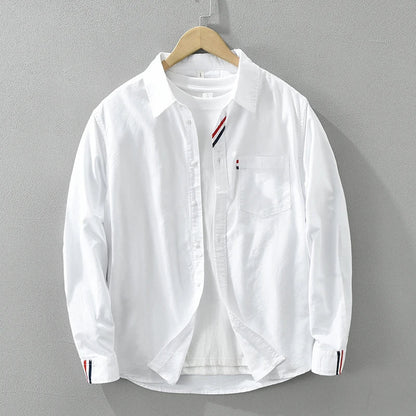 Luca | Tailored Long Sleeve Stripe Shirt