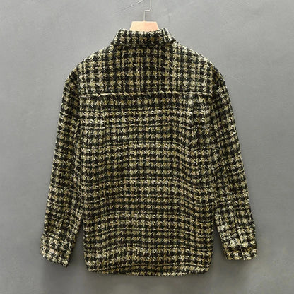 Luca | Woven Check Long Sleeve Button-Up Shirt