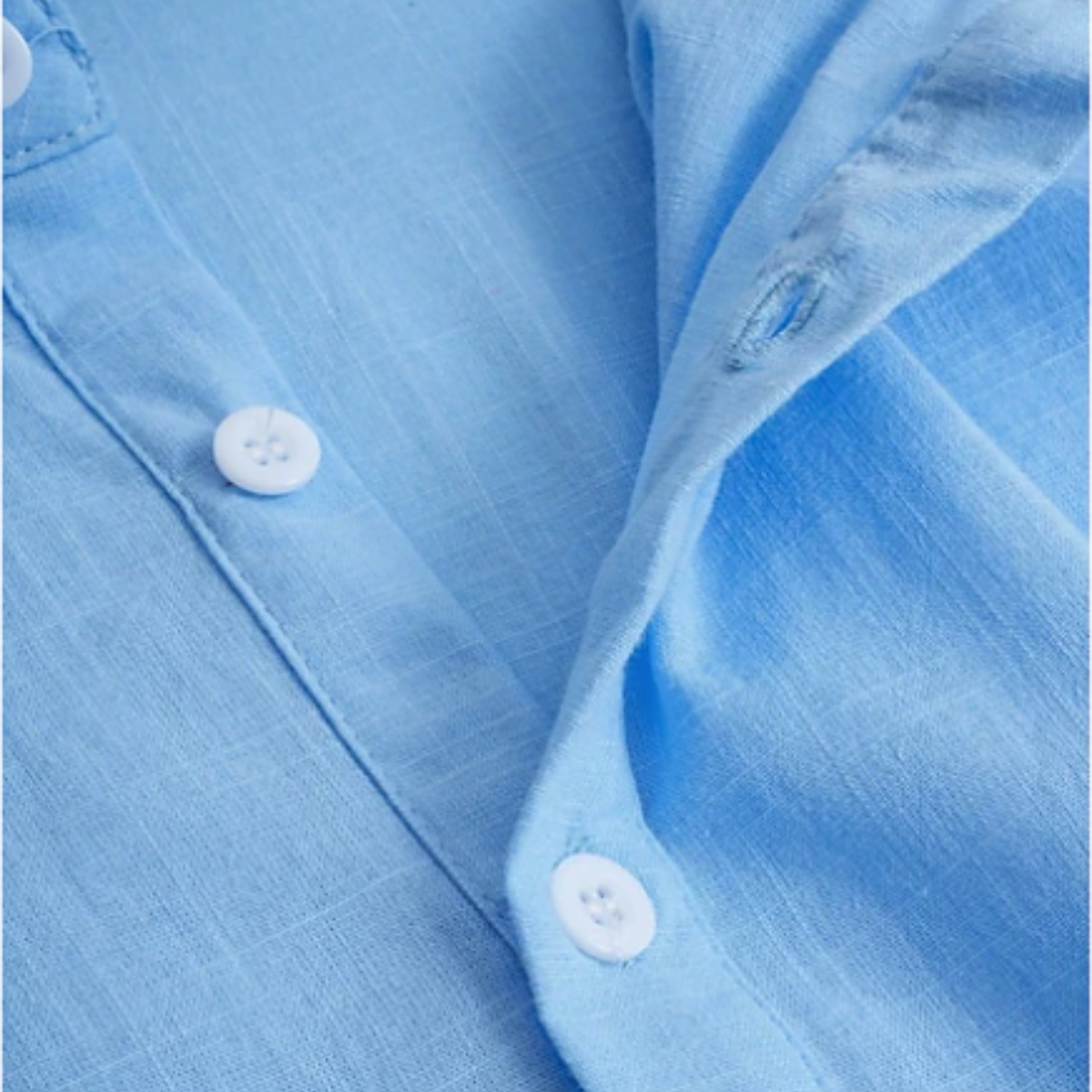 Luca | Luxe Long Sleeve Henley with Band Collar