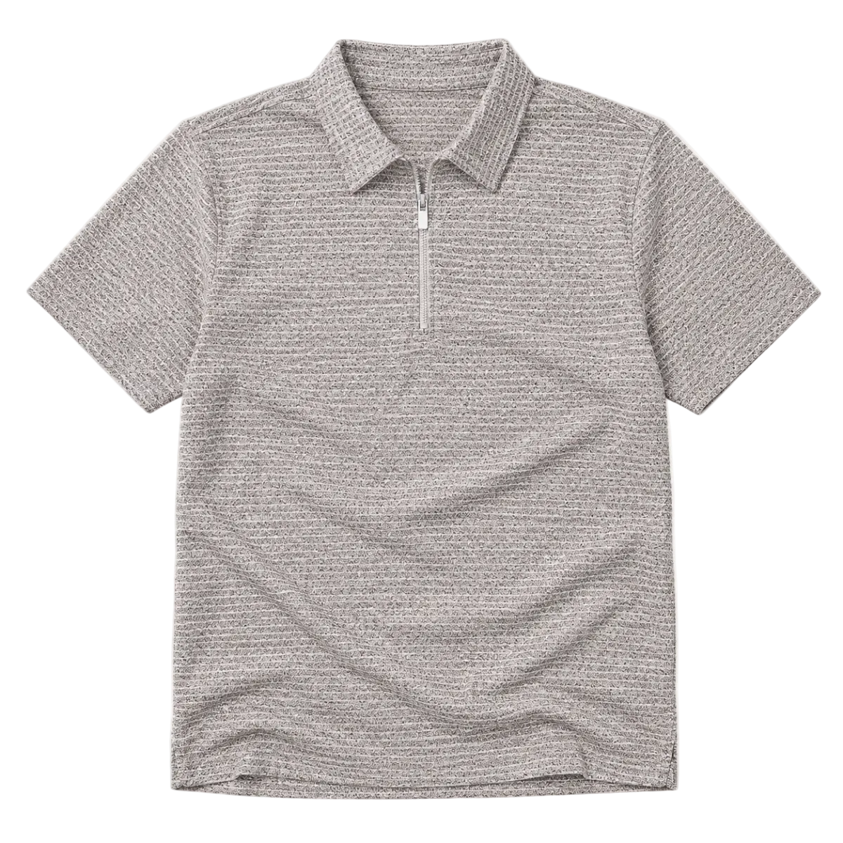 Luca | Marled Half-Zip Polo Shirt