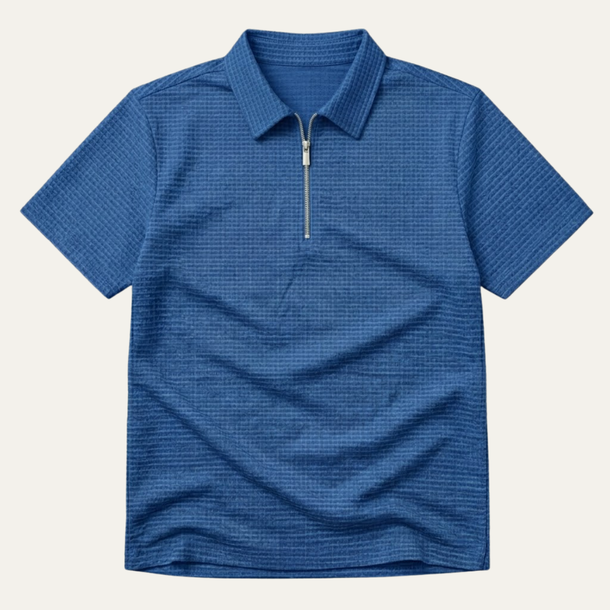 Luca | Marled Half-Zip Polo Shirt
