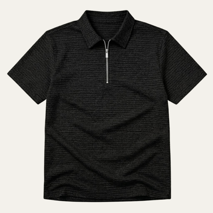 Luca | Marled Half-Zip Polo Shirt