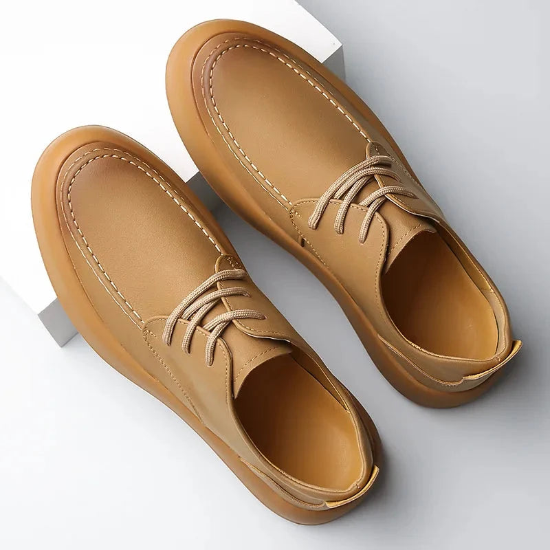 Jasper | Premium Moc-Toe Lace-Up Sneakers