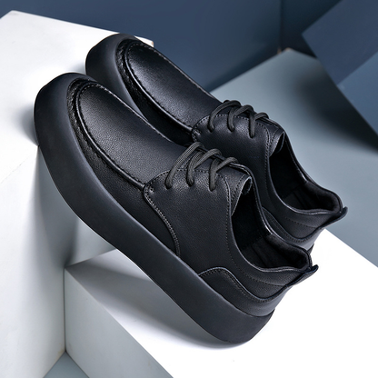 Jasper | Premium Moc-Toe Lace-Up Sneakers