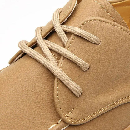 Jasper | Premium Moc-Toe Lace-Up Sneakers
