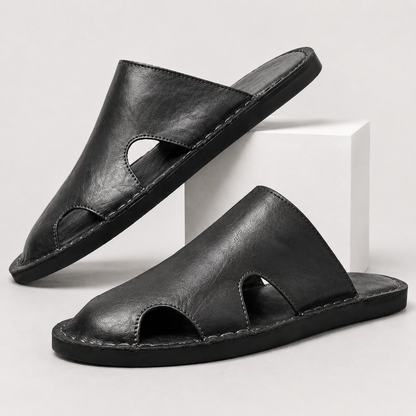 Luca | Open-Side Cut Slide Sandals