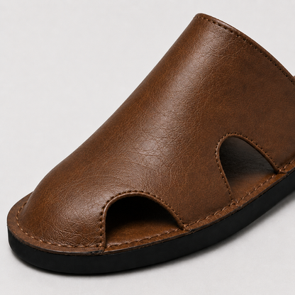 Luca | Open-Side Cut Slide Sandals