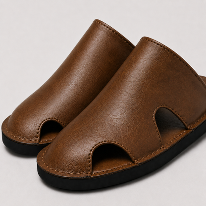 Luca | Open-Side Cut Slide Sandals