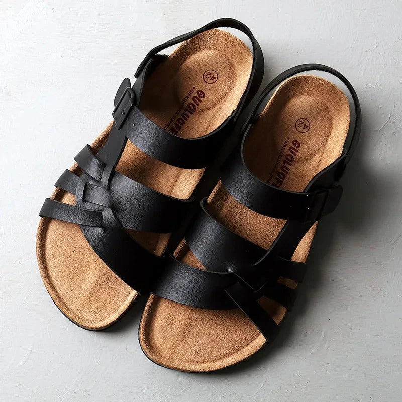 Luca | Chic Multi-Strap Open-Toe Sandals