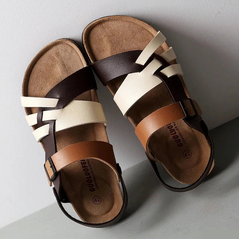 Luca | Chic Multi-Strap Open-Toe Sandals