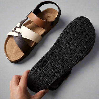 Luca | Chic Multi-Strap Open-Toe Sandals