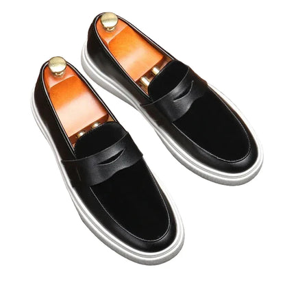 Luca | Chunky Sole Penny Sneakers