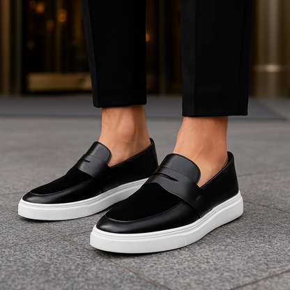 Luca | Chunky Sole Penny Sneakers