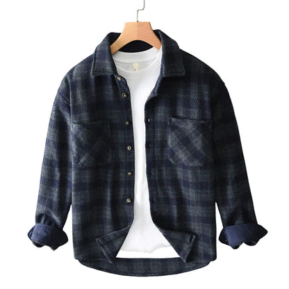 Luca | Tailored Plaid Button-Up Shirt