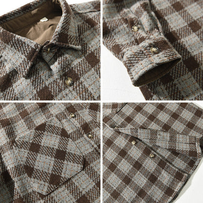 Luca | Tailored Plaid Button-Up Shirt