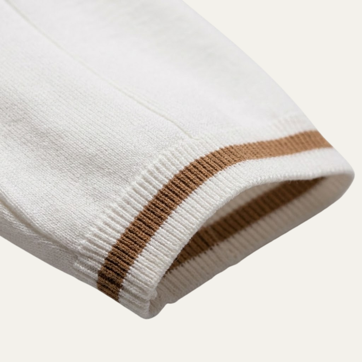 Luca | Luxe Quarter-Zip Knit Polo Shirt