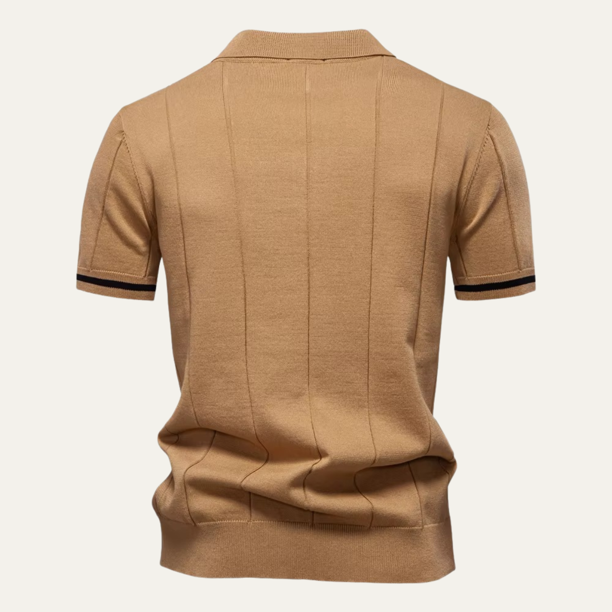 Dante | Luxe Quarter-Zip Knit Polo Shirt
