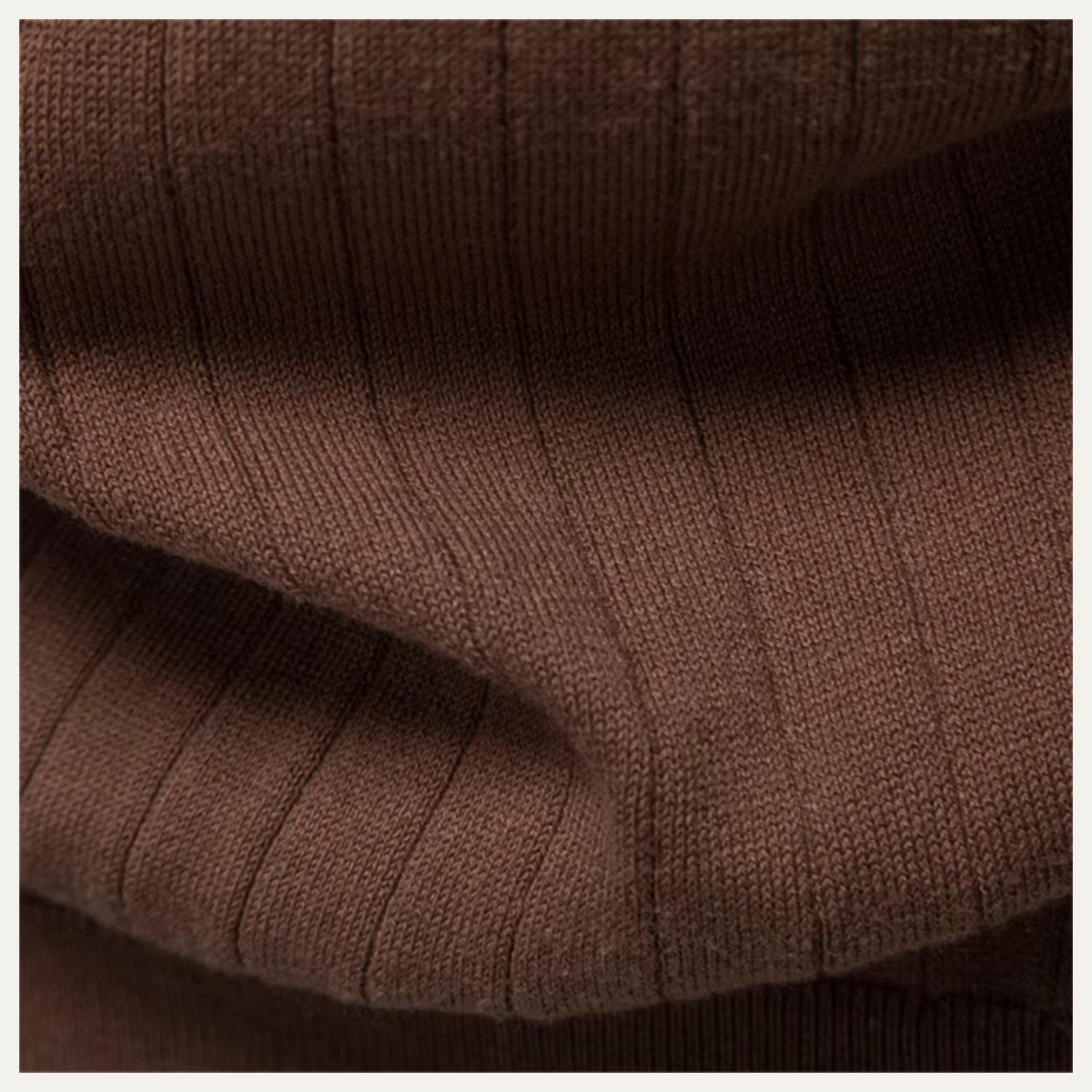 Jasper | Ribbed Knit Polo with Contrast Collar