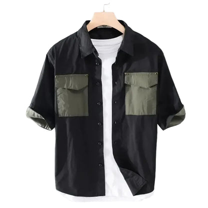 Luca | Tailored Short Sleeve Button-Up Shirt