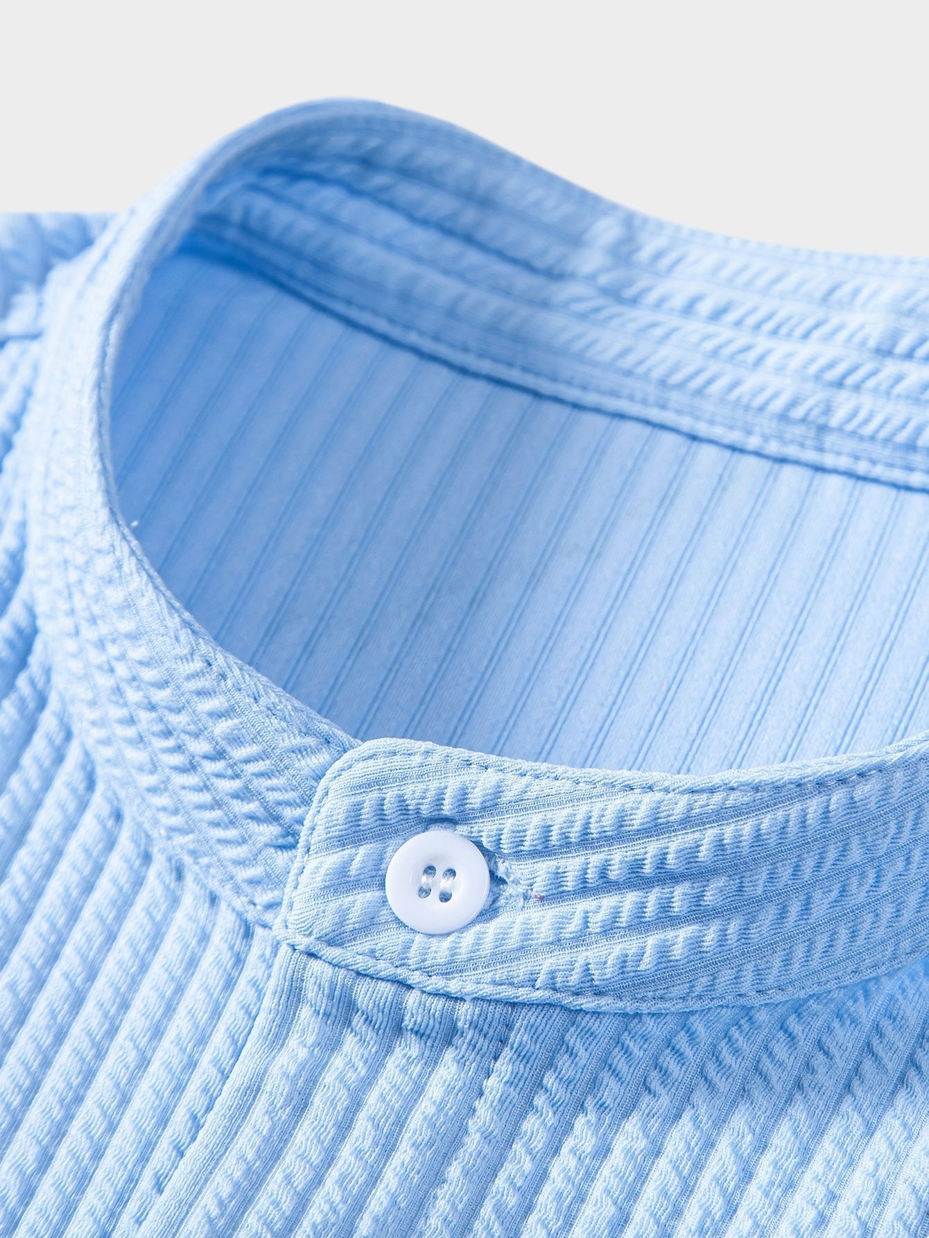 Jasper | Textured Ribbed Short Sleeve Shirt