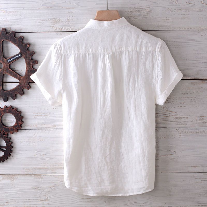 Luca | Tailored Short Sleeve Button-Up Shirt