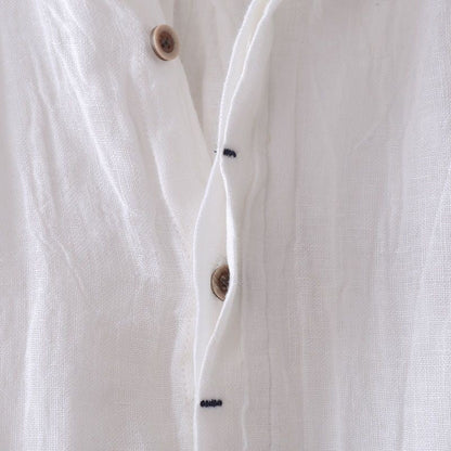 Luca | Tailored Short Sleeve Button-Up Shirt