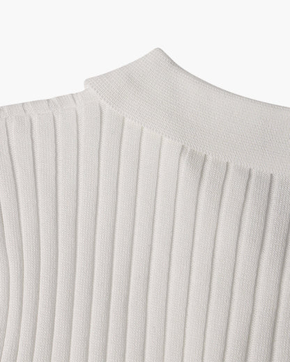Luca | Textured Ribbed Short Sleeve Polo