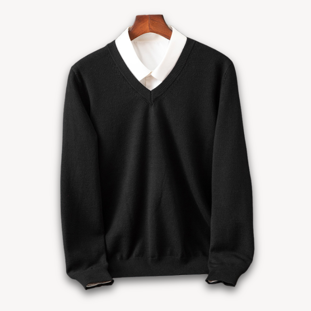 Valentin | Luxe V-Neck Sweater
