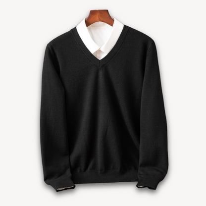 Valentin | Luxe V-Neck Sweater