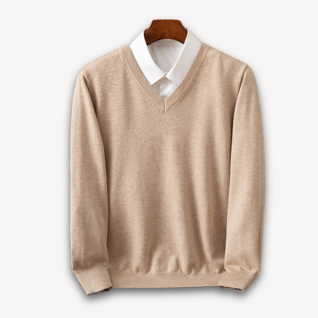 Valentin | Luxe V-Neck Sweater