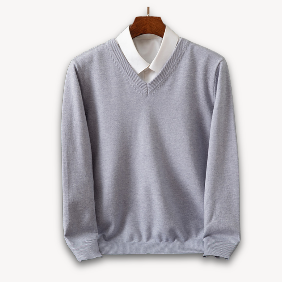 Valentin | Luxe V-Neck Sweater