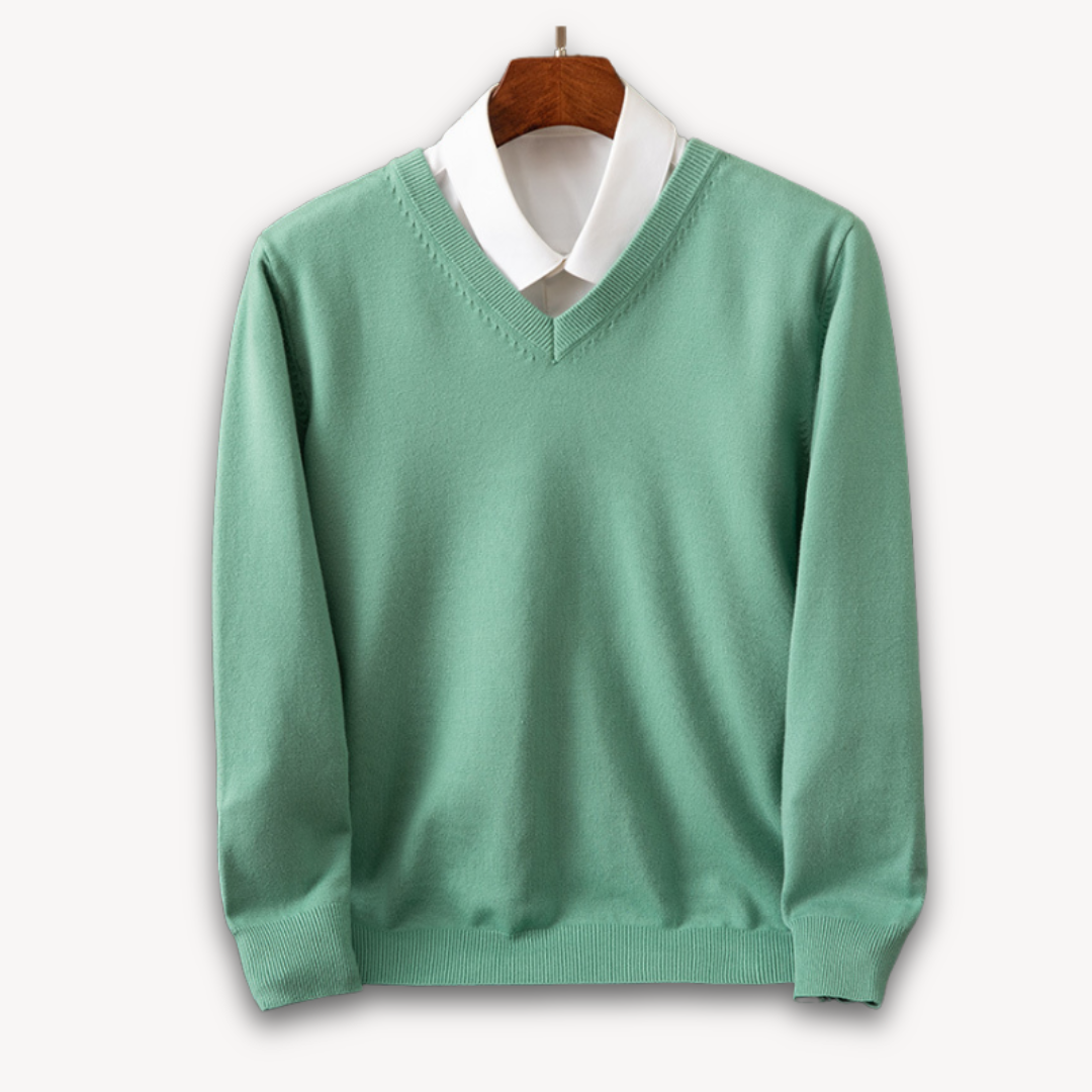 Valentin | Luxe V-Neck Sweater