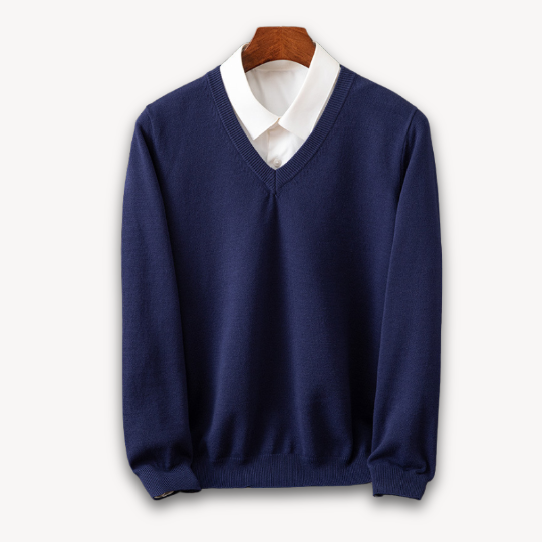 Valentin | Luxe V-Neck Sweater