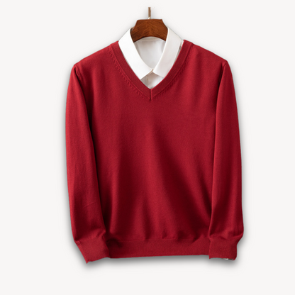 Valentin | Luxe V-Neck Sweater