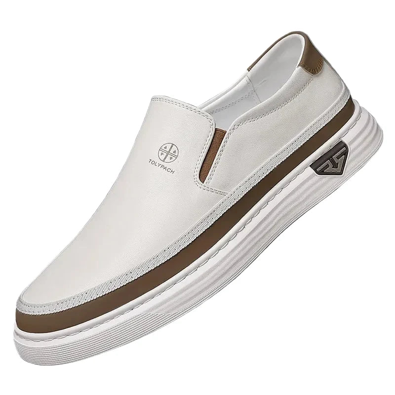 Luca | Chic Two-Tone Slip-On Sneakers
