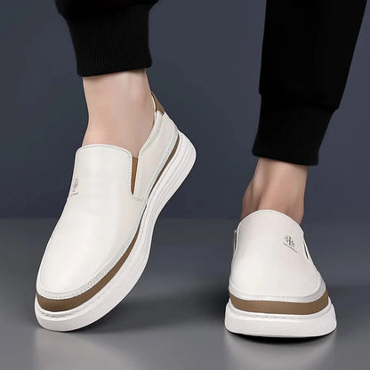 Luca | Chic Two-Tone Slip-On Sneakers