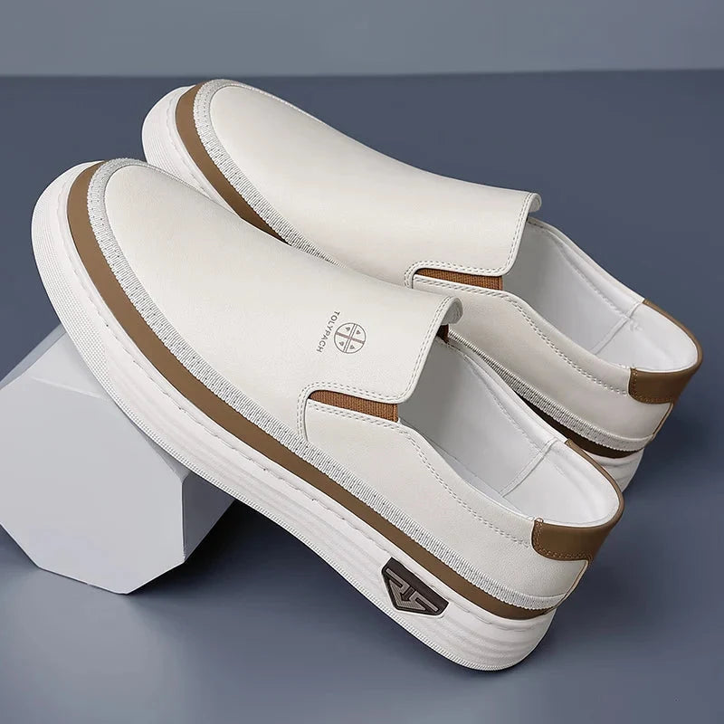 Luca | Chic Two-Tone Slip-On Sneakers