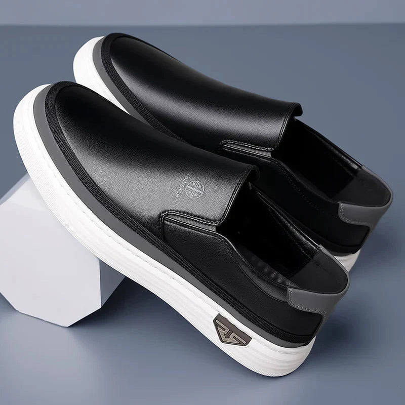 Luca | Chic Two-Tone Slip-On Sneakers