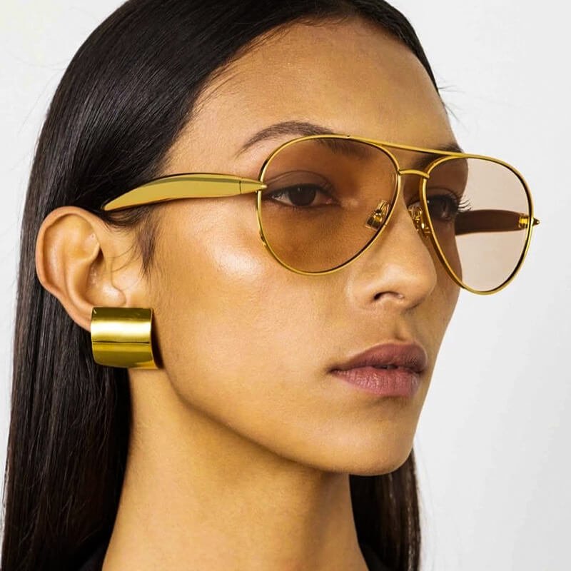 Freya | Chic Aviator Sunglasses