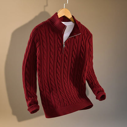 Everett | Luxe Cable Knit Sweater