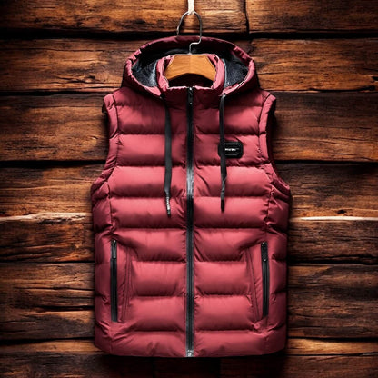 Everett | Luxe Hooded Vest