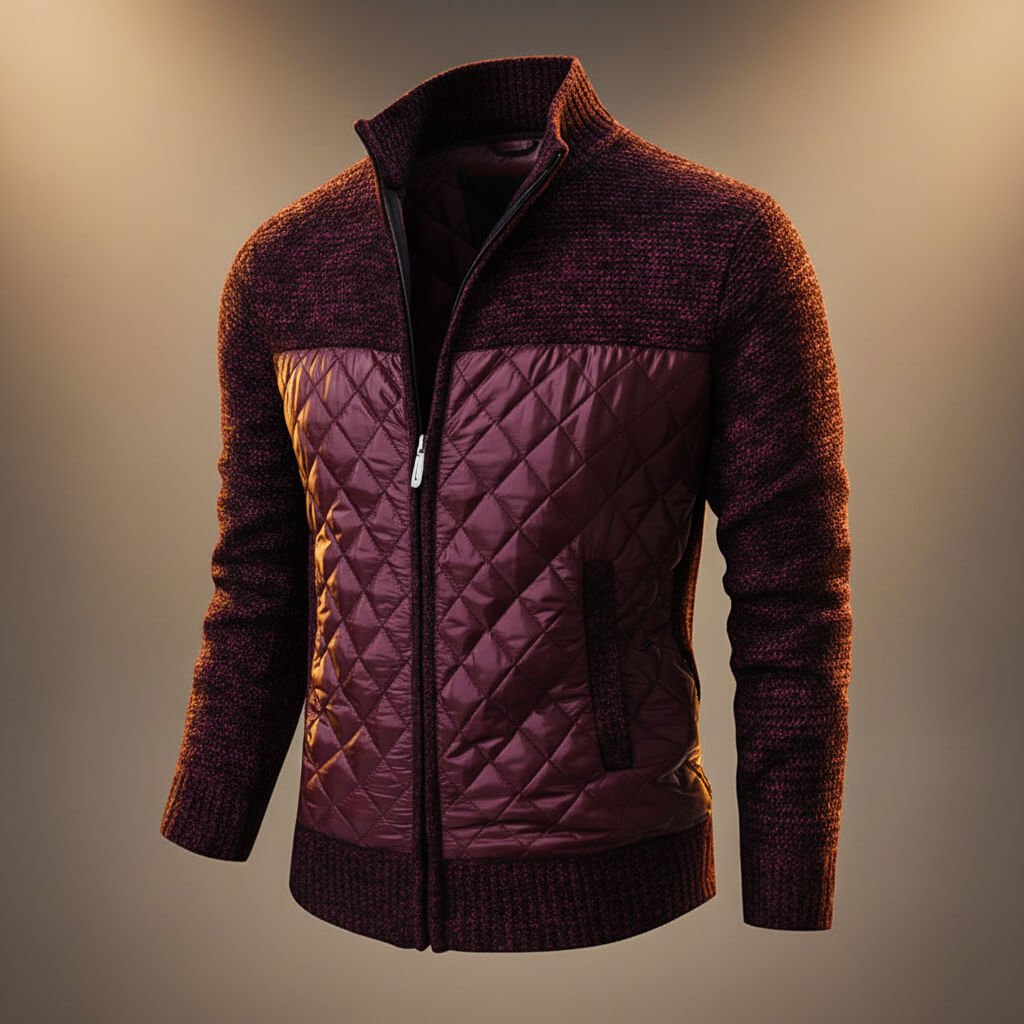 Camille | Luxe Quilted Chenille Jacket