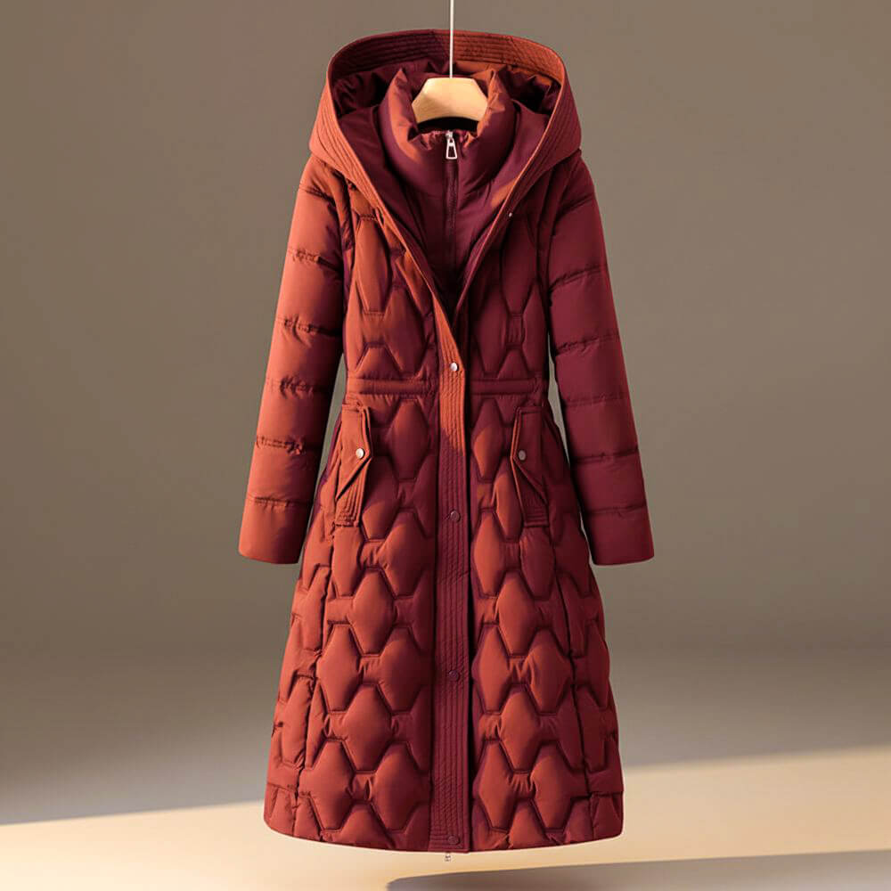 Vivienne | Quilted Hooded Coat