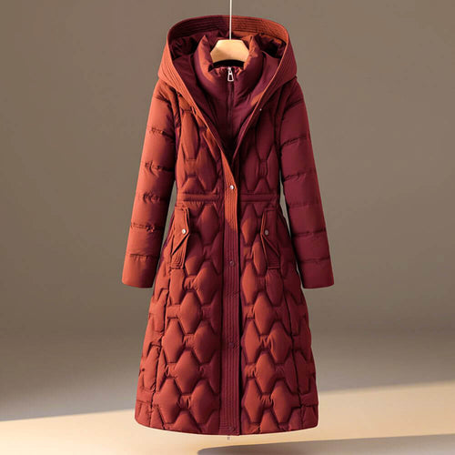 Vivienne | Quilted Hooded Coat